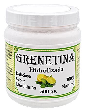 Grenetina Hidrolizada Sabor Limon 500 G