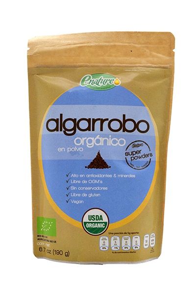 Algarrobo Organico En Polvo 190 G