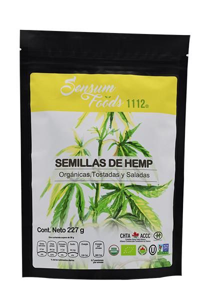 Semillas De Hemp Organicas 227 G