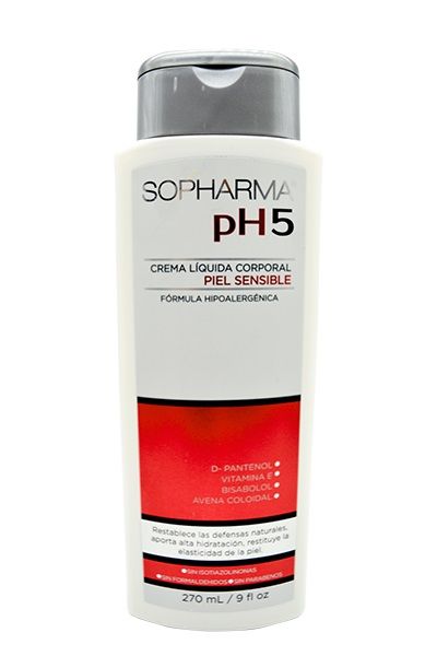 Crema Liquida Corporal Piel Sensible 270 Ml