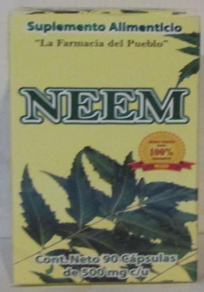 Neem Natural 90 Cap