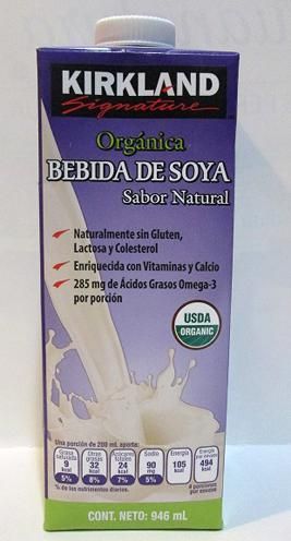 Bebida De Soya Organica 946 Ml