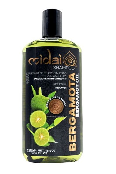 Shampoo Bergamota Y Menta 500 Ml