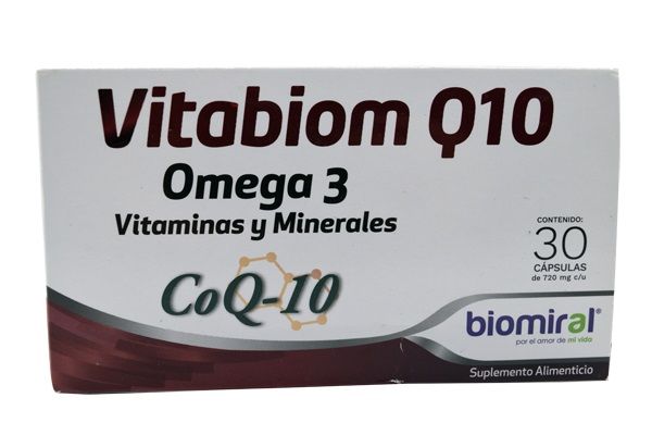 Omega 3 Y Coenzima Q 10 30 Caps