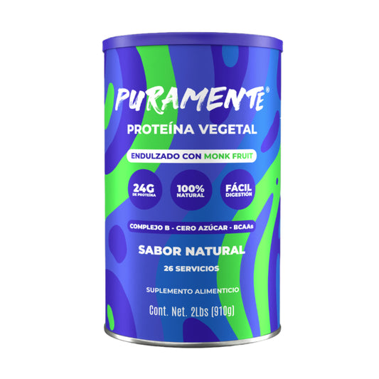 Proteína En Polvo 910g 100% Vegetal. Natural.+ Calidad