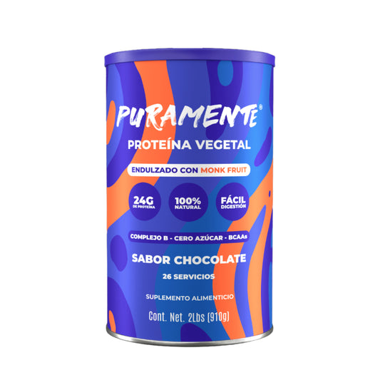 Proteína En Polvo 910g 100% Vegetal. Chocolate.+ Calidad